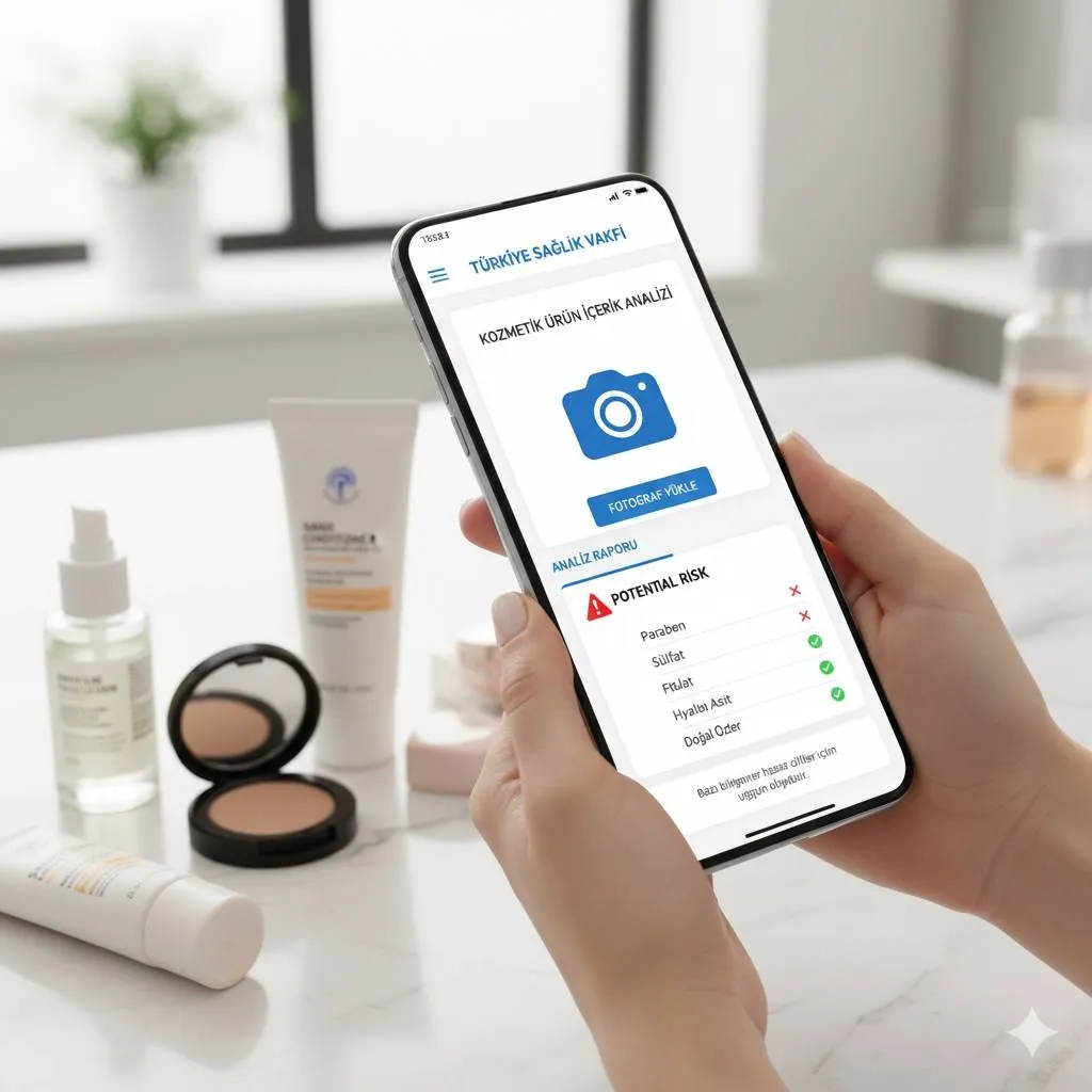 Kozmetik Ürün İçerik Analizi: Etiket Fotoğrafını Yükle, Riskli İçeriği Hemen Öğren!
