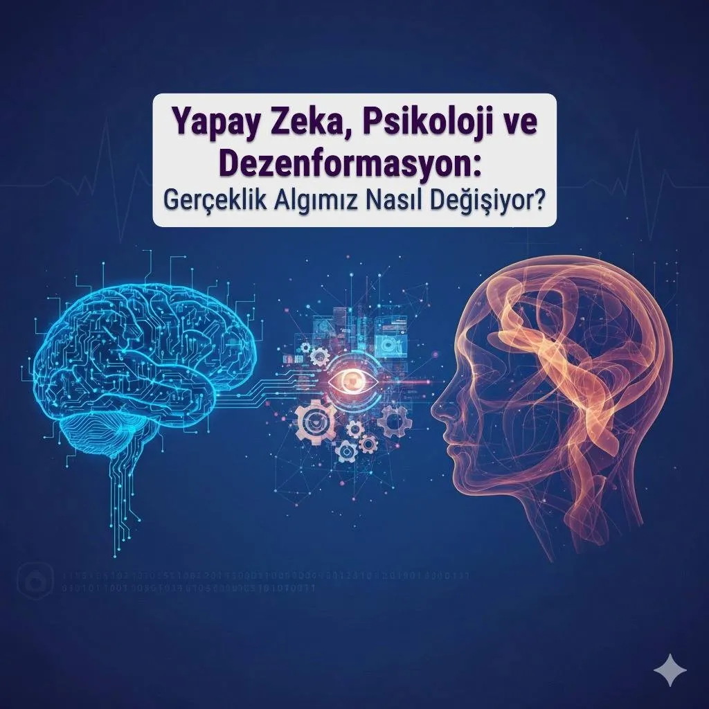 Yapay Zeka, Psikoloji ve Dezenformasyon: Gerçeklik Algımız Nasıl Değişiyor?