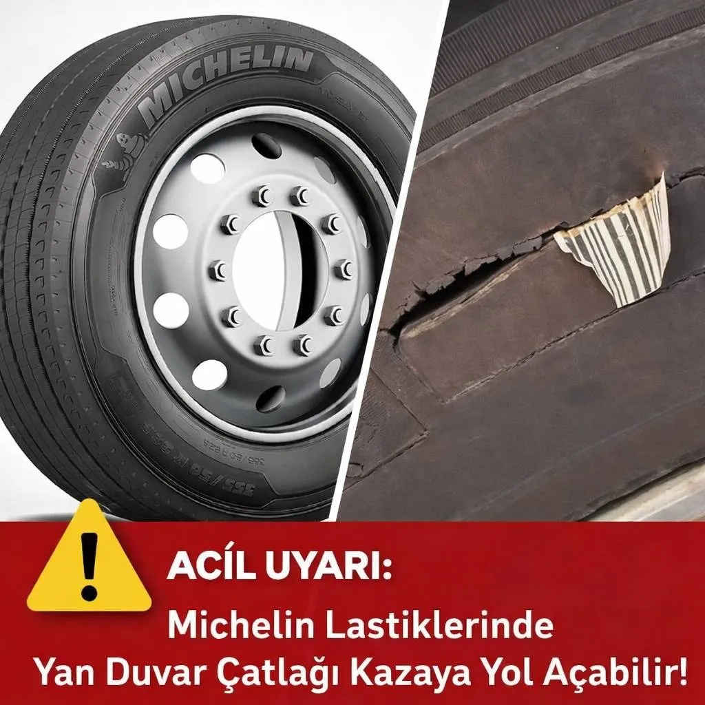 Michelin Lastiklerde Üretim Hatası! Güvenin Sembolüydü, Alarm Verdi