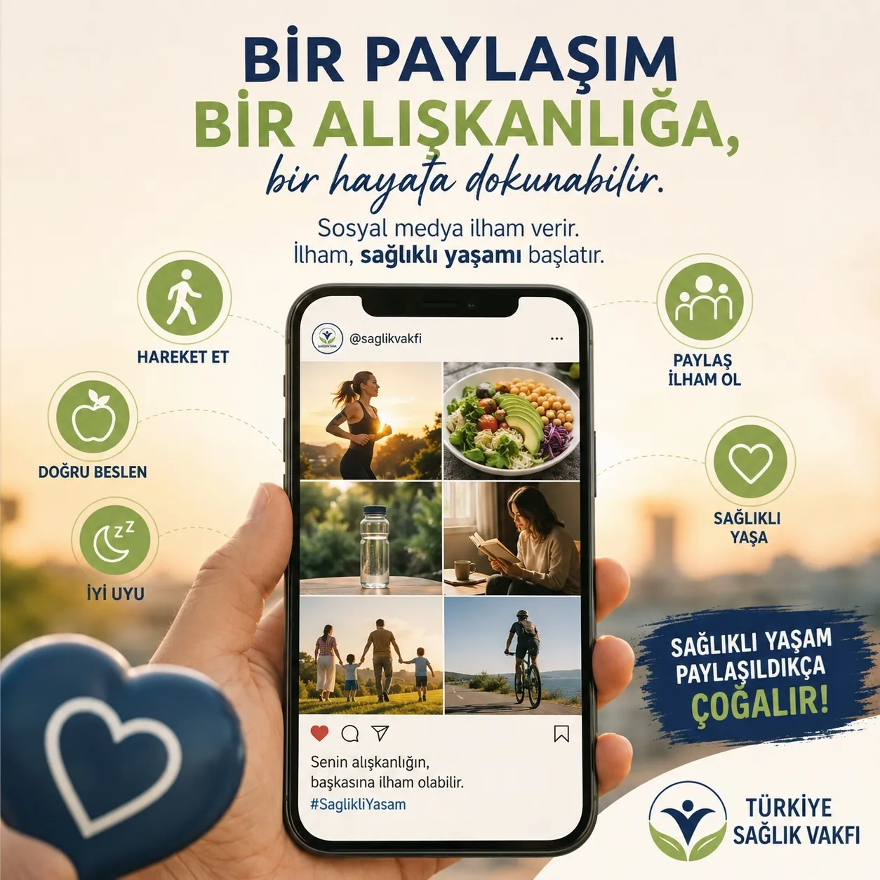 İnstagram Paylaşımlarının Sağlıklı Yaşam Etkisi: Gör, İlham Al, Harekete Geç