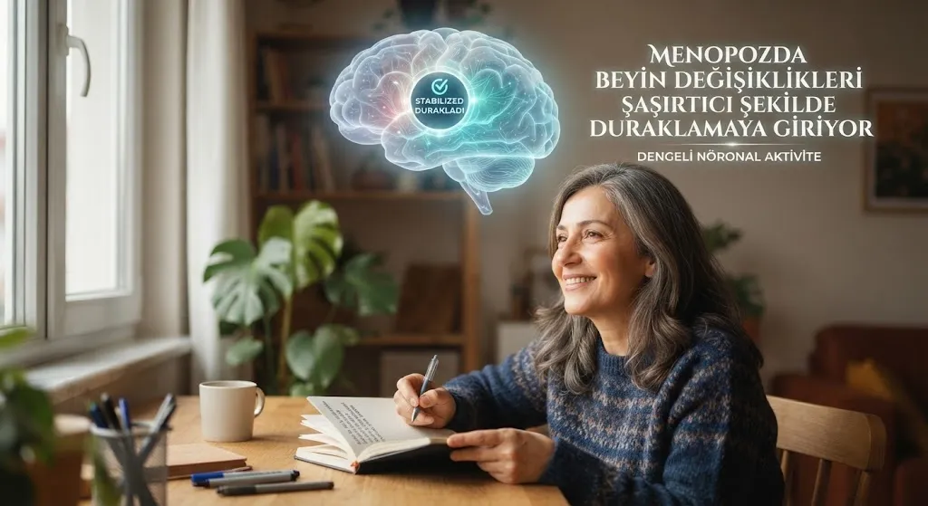 Menopozda Beyin Değişiklikleri Şaşırtıcı Şekilde Duraklamaya Giriyor